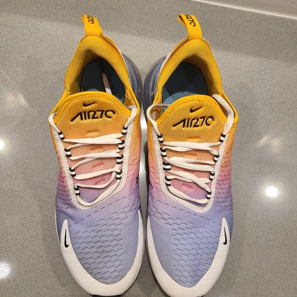 Nike Air Max Gradient Yellow Pink Purple Sneakers main image 7